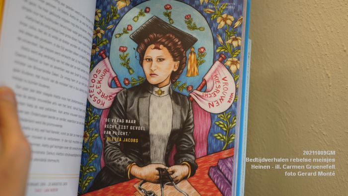DSC09883- Heinen - Bedtijdverhalen voor rebelse meisjes - ill Carmen Groenefelt - 9okt2021 -  foto GerardMontE web