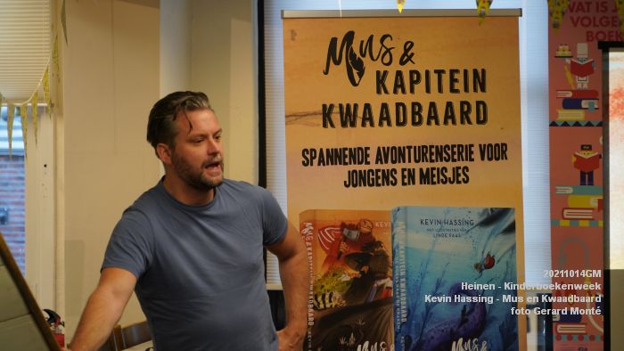DSC00904- Heinen Kinderboekenweek - Kevin Hassing - Mus en Kapitein Kwaadbaard - 14okt2021 -  foto GerardMontE web
