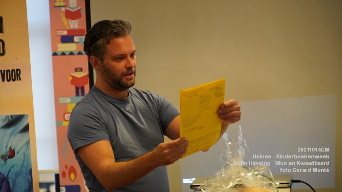 DSC00954- Heinen Kinderboekenweek - Kevin Hassing - Mus en Kapitein Kwaadbaard - 14okt2021 -  foto GerardMontE web