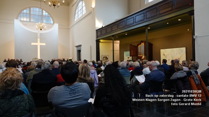 DSC06846-  Bach op zaterdag - cantate Weinen Klagen Sorgen Zagen - Grote Kerk - 30okt2021 -  foto GerardMontE web