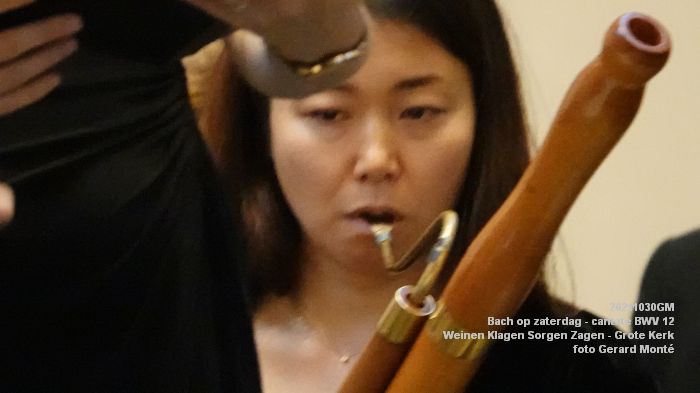 DSC06896-  Bach op zaterdag - cantate Weinen Klagen Sorgen Zagen - Grote Kerk - 30okt2021 -  foto GerardMontE web