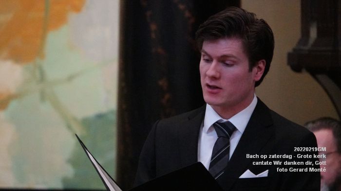 DSC09857- Bach op zaterdag - cantate Wir danken dir Gott - Grote Kerk - 19feb2022 -  foto GerardMontE