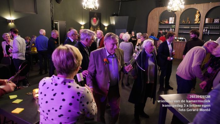 DSC03042- Vrienden van de kamermuziek - lintjesregen koningsdag 3 onderscheidingen - 27apr2023  - foto Gerard MontE web