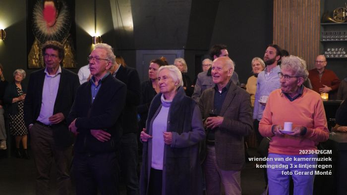 DSC03056- Vrienden van de kamermuziek - lintjesregen koningsdag 3 onderscheidingen - 27apr2023  - foto Gerard MontE web