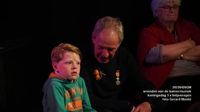 DSC03071- Vrienden van de kamermuziek - lintjesregen koningsdag 3 onderscheidingen - 27apr2023  - foto Gerard MontE web