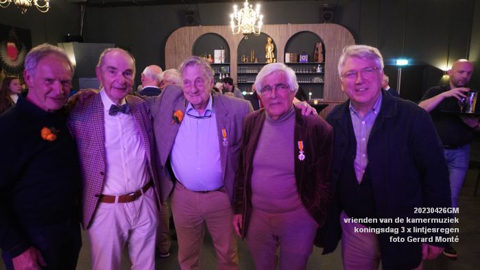 DSC03107- Vrienden van de kamermuziek - lintjesregen koningsdag 3 onderscheidingen - 27apr2023  - foto Gerard MontE web