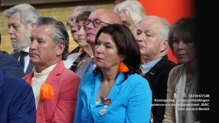 DSC03201- Koningsdag - koninklijke onderscheidingen -gedecoreerdenbijeenkomst JBAC - 27apr2023  - foto Gerard MontE web