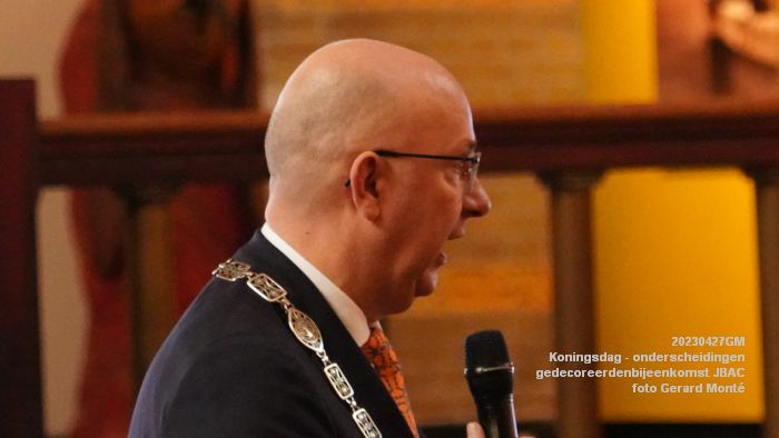 DSC03213- Koningsdag - koninklijke onderscheidingen -gedecoreerdenbijeenkomst JBAC - 27apr2023  - foto Gerard MontE web