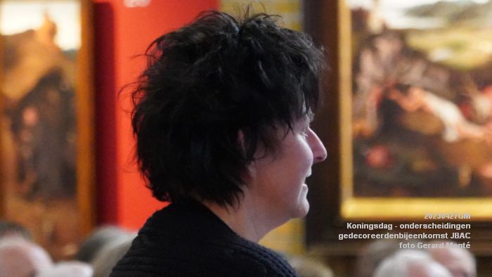 DSC03218- Koningsdag - koninklijke onderscheidingen -gedecoreerdenbijeenkomst JBAC - 27apr2023  - foto Gerard MontE web