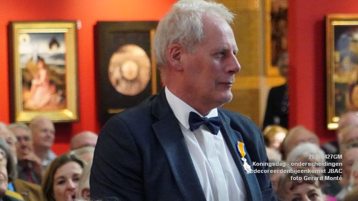 DSC03219- Koningsdag - koninklijke onderscheidingen -gedecoreerdenbijeenkomst JBAC - 27apr2023  - foto Gerard MontE web
