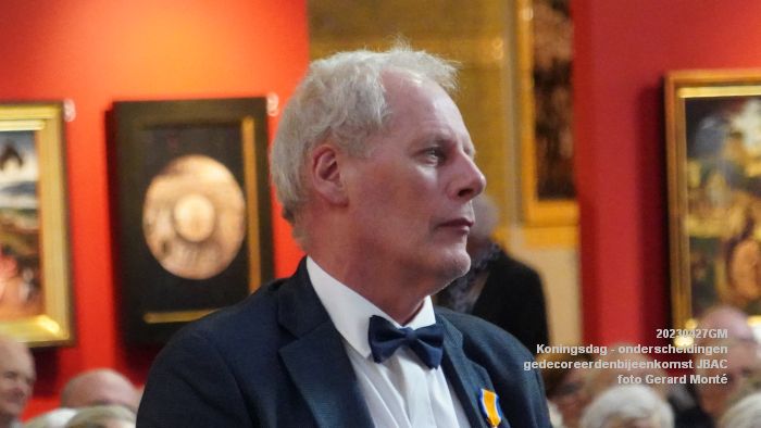 DSC03220- Koningsdag - koninklijke onderscheidingen -gedecoreerdenbijeenkomst JBAC - 27apr2023  - foto Gerard MontE web