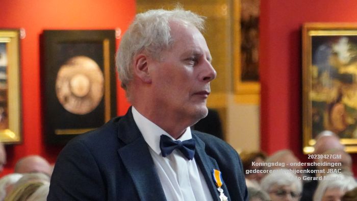 DSC03221- Koningsdag - koninklijke onderscheidingen -gedecoreerdenbijeenkomst JBAC - 27apr2023  - foto Gerard MontE web