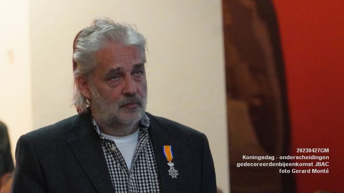DSC03227- Koningsdag - koninklijke onderscheidingen -gedecoreerdenbijeenkomst JBAC - 27apr2023  - foto Gerard MontE web