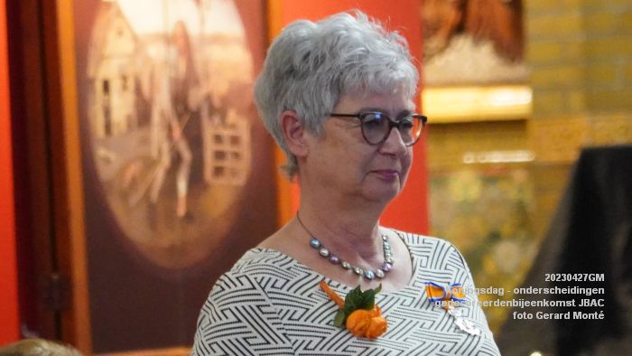 DSC03242- Koningsdag - koninklijke onderscheidingen -gedecoreerdenbijeenkomst JBAC - 27apr2023  - foto Gerard MontE web