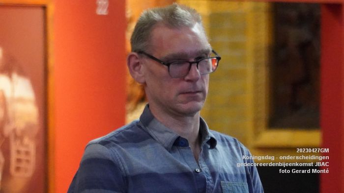 DSC03253- Koningsdag - koninklijke onderscheidingen -gedecoreerdenbijeenkomst JBAC - 27apr2023  - foto Gerard MontE web