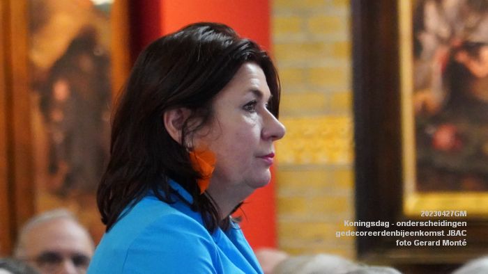 DSC03262- Koningsdag - koninklijke onderscheidingen -gedecoreerdenbijeenkomst JBAC - 27apr2023  - foto Gerard MontE web