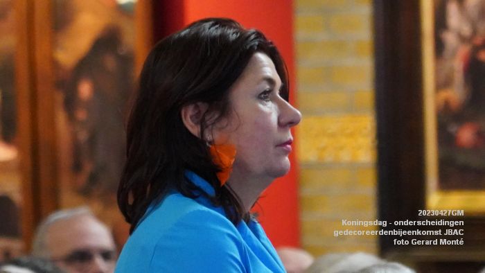 DSC03263- Koningsdag - koninklijke onderscheidingen -gedecoreerdenbijeenkomst JBAC - 27apr2023  - foto Gerard MontE web