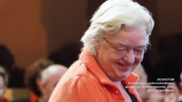 DSC03278- Koningsdag - koninklijke onderscheidingen -gedecoreerdenbijeenkomst JBAC - 27apr2023  - foto Gerard MontE web