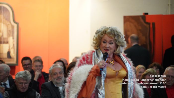 DSC03283- Koningsdag - koninklijke onderscheidingen -gedecoreerdenbijeenkomst JBAC - 27apr2023  - foto Gerard MontE web