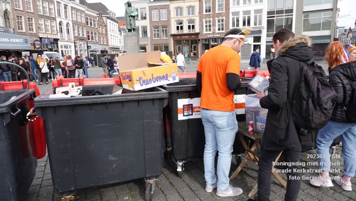 eDSC04567- Koningsdag met muziek op de Parade Kerkstraat Markt - 27apr2023  - foto Gerard MontE web