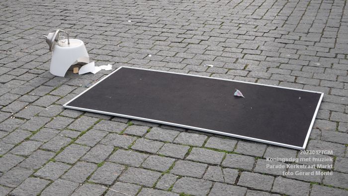eDSC04570- Koningsdag met muziek op de Parade Kerkstraat Markt - 27apr2023  - foto Gerard MontE web