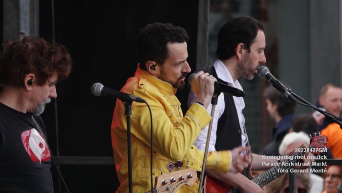 eDSC04625- Koningsdag met muziek op de Parade Kerkstraat Markt - 27apr2023  - foto Gerard MontE web