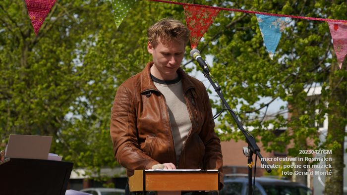 DSC03341- microfestival in Rosmalen - met theater - poezie en muziek - 27apr2023  - foto Gerard MontE web