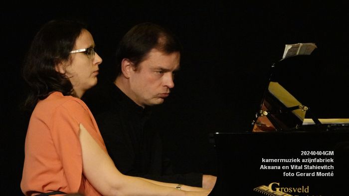 DSC02139-  kamermuziek azijnfabriek - piano-duo Aksana en Vital Stahievitch - 4apr2024 - foto Gerard MontE web