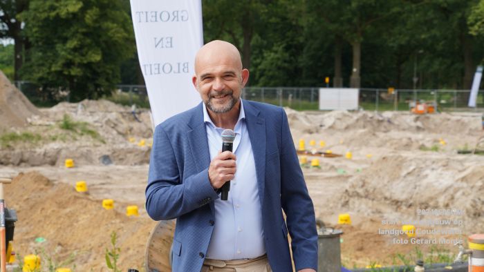 DSC01560- start bouw woningen landgoed Coudewater - 6 juni2024 - foto Gerard MontE web