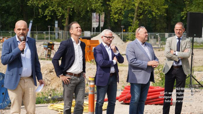 DSC01564- start bouw woningen landgoed Coudewater - 6 juni2024 - foto Gerard MontE web