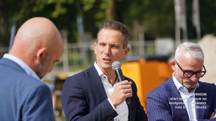 DSC01572- start bouw woningen landgoed Coudewater - 6 juni2024 - foto Gerard MontE web