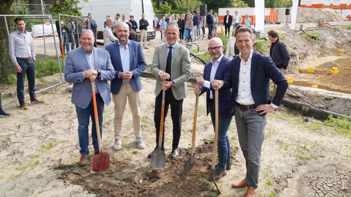 DSC01595- start bouw woningen landgoed Coudewater - 6 juni2024 - foto Gerard MontE web