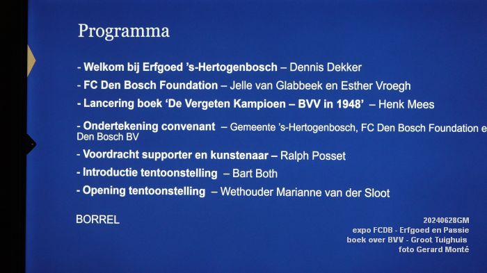 DSC03343- Groot Tuighuis expositie over FCDB - boek over BVV - 28juni2024 - foto GerardMontE web