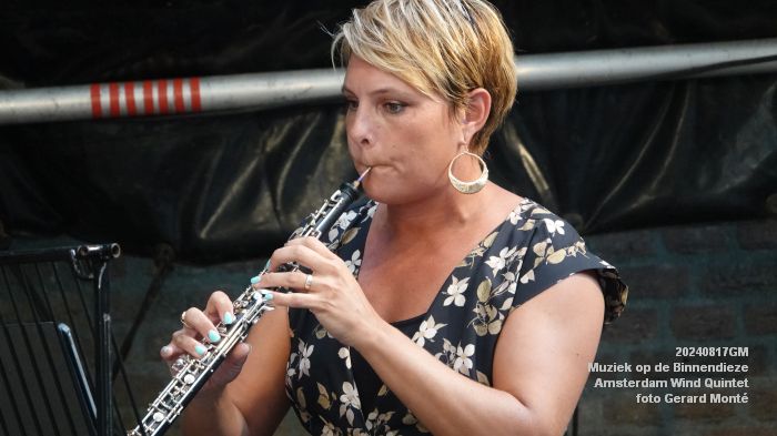 DSC06488- Muziek op de Binnendieze - Amsterdam Wind Quintet - 17aug2024 -  foto GerardMontE