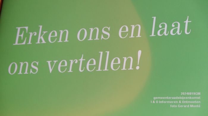 DSC06602- i en o - gemeenteraadsbijeenkomst- I-O Informeren-Ontmoeten - 19aug2024 - foto GerardMontE DSC06602- i en o - gemeenteraadsbijeenkomst- I-O Informeren-Ontmoeten - 19aug2024 - foto GerardMontE
