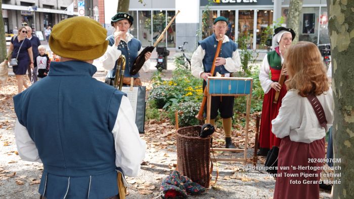 DSC08361- Stadspijpers van s-Hertogenbosch - 10th International Town Pipers Festival - 7sep2024 -  foto GerardMontE web
