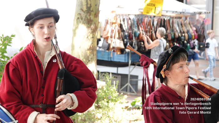 DSC08452- Stadspijpers van s-Hertogenbosch - 10th International Town Pipers Festival - 7sep2024 -  foto GerardMontE web