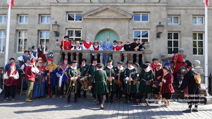 DSC08571- Stadspijpers van s-Hertogenbosch - 10th International Town Pipers Festival - 7sep2024 -  foto GerardMontE web