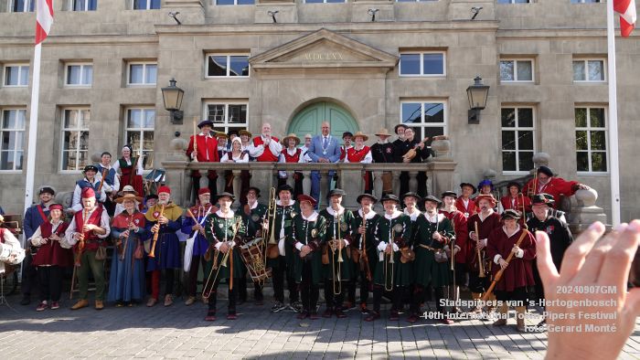 DSC08575- Stadspijpers van s-Hertogenbosch - 10th International Town Pipers Festival - 7sep2024 -  foto GerardMontE web