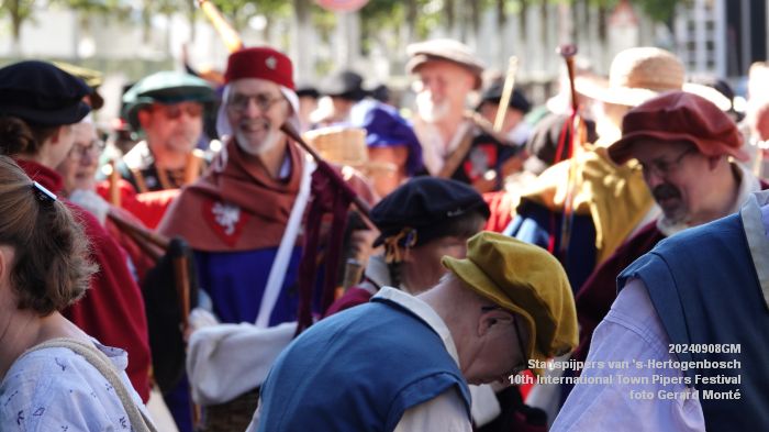 gDSC08681- Stadspijpers van s-Hertogenbosch - 10th International Town Pipers Festival - 8sep2024 -  foto GerardMontE web