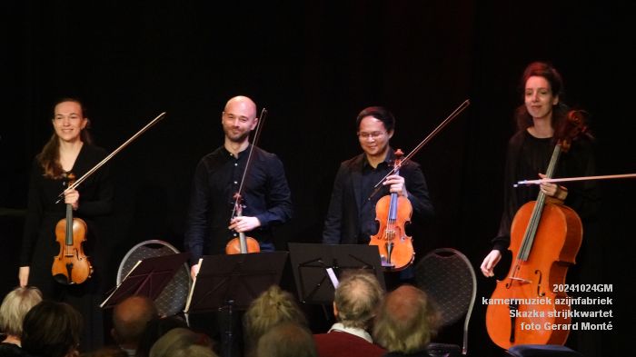 DSC04273- kamermuziek azijnfabriek - Skazka kwartet - 26okt2024 -  foto GerardMontE w