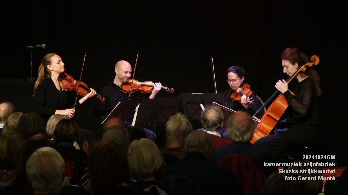DSC04275- kamermuziek azijnfabriek - Skazka kwartet - 26okt2024 -  foto GerardMontE w