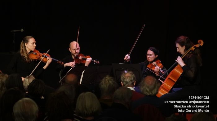 DSC04305- kamermuziek azijnfabriek - Skazka kwartet - 26okt2024 -  foto GerardMontE w