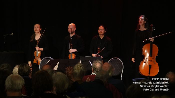 DSC04322- kamermuziek azijnfabriek - Skazka kwartet - 26okt2024 -  foto GerardMontE w