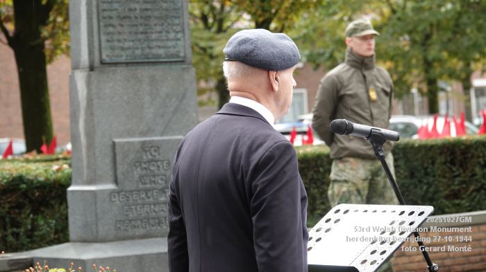 DSC00669- 53rd Welsh Division Monument - herdenking bevrijding 27-10-1944 - 27okt2025 - foto GerardMontE DSC00669- 53rd Welsh Division Monument - herdenking bevrijding 27-10-1944 - 27okt2025 - foto GerardMontE