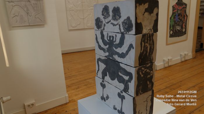 DSC05877- galerie Ruby Soho - Nina van de Ven - Metal Circus - 12nov2024 -  foto GerardMontE web
