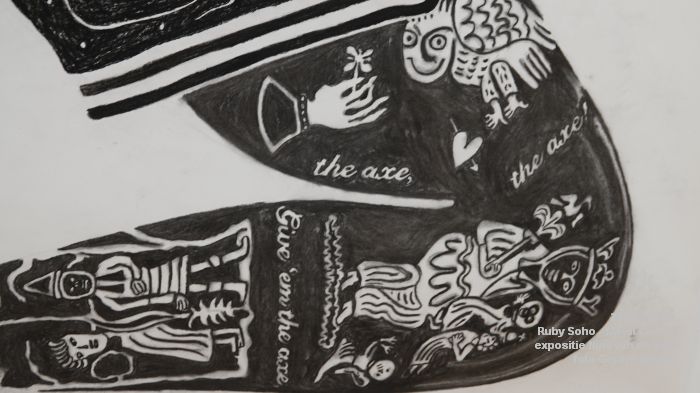 DSC05890- galerie Ruby Soho - Nina van de Ven - Metal Circus - 12nov2024 -  foto GerardMontE web