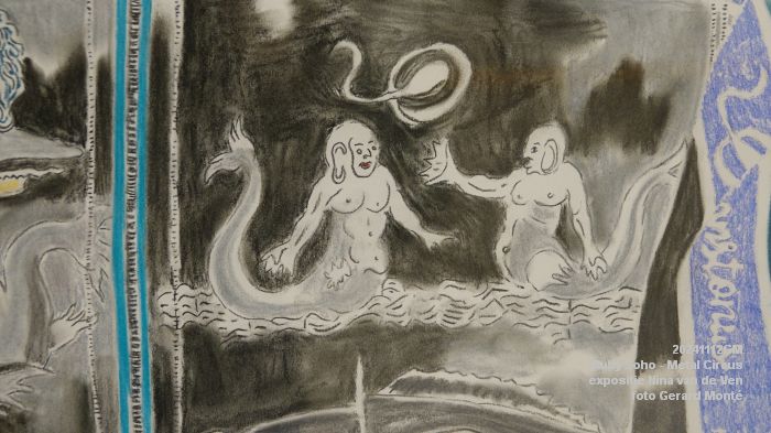 DSC05900- galerie Ruby Soho - Nina van de Ven - Metal Circus - 12nov2024 -  foto GerardMontE web