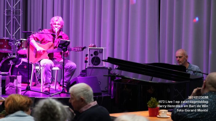 DSC09686- H73 Live op zaterdagmiddag - Harry Henrdiks en Bart de Win  - 23nov2024 -  foto GerardMontE web