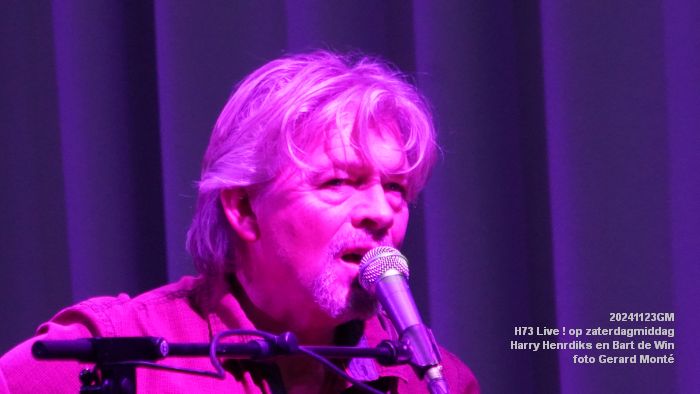 DSC09737- H73 Live op zaterdagmiddag - Harry Henrdiks en Bart de Win  - 23nov2024 -  foto GerardMontE web